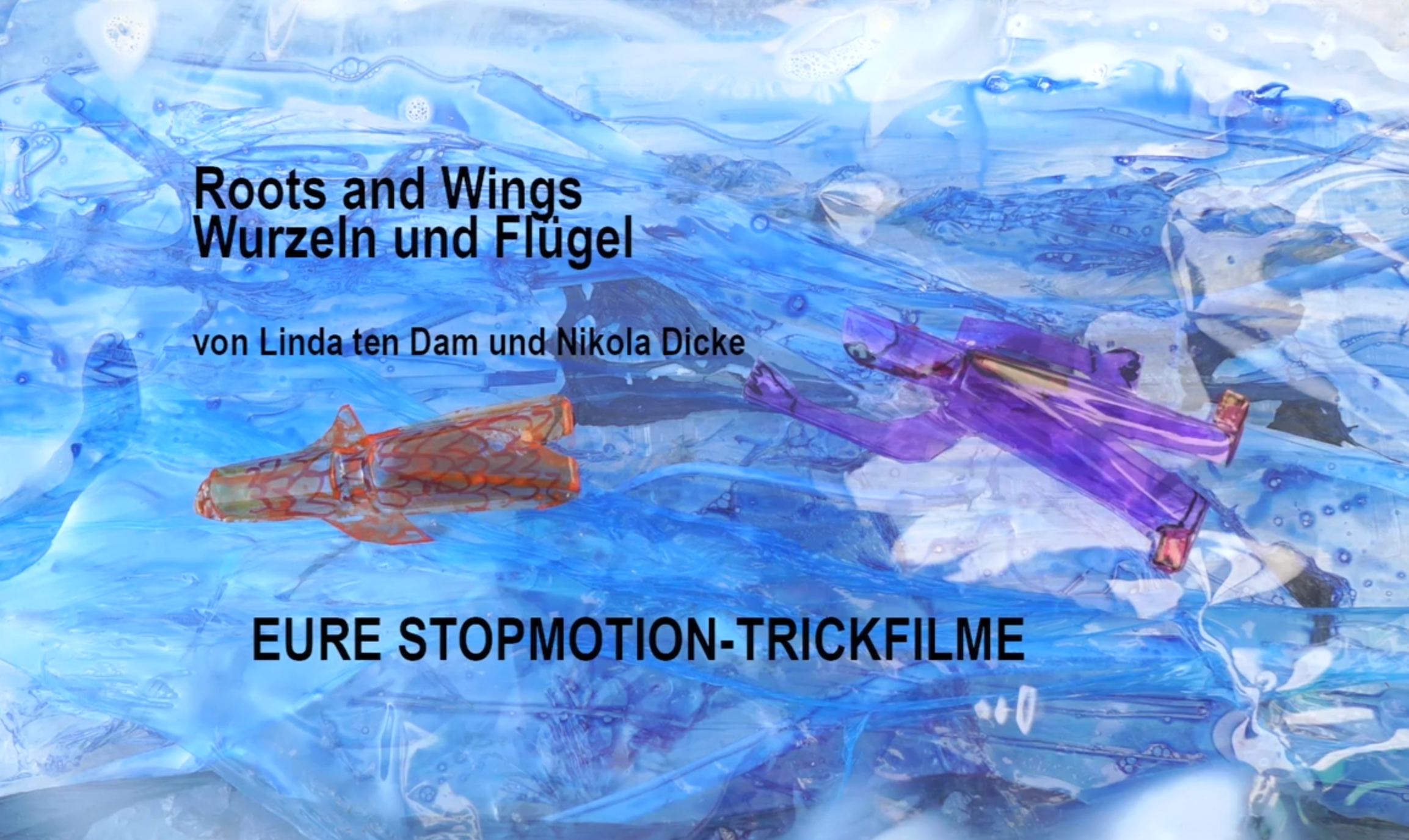 Eventbild für Nikola Dicke mit SiebtklässlerInnen und Lehrerinnen /// Roots and Wings