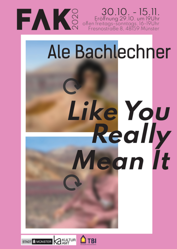 Eventbild für Ale Bachlechner /// Like You Really Mean It
