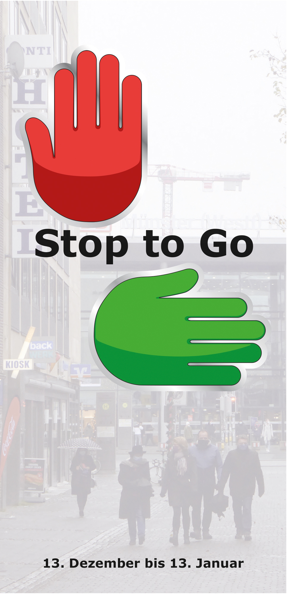 Eventbild für Stop to Go /// Video-Arbeiten in Schaufenstern