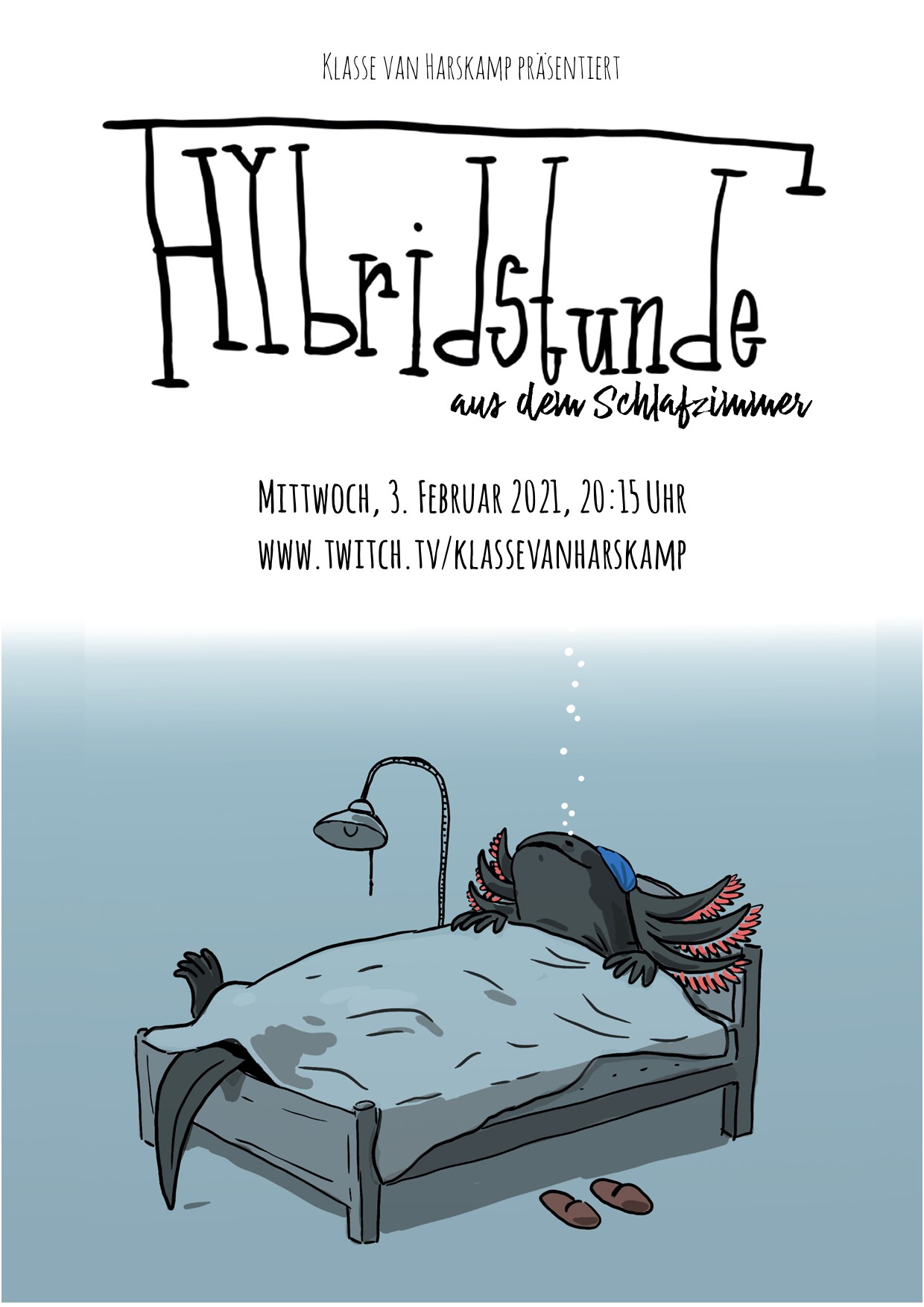 Eventbild für Maria Renée Morales García, Kerstin Hochhaus, Katarina Kloppe, u.a. /// Hybridstunde aus dem Schlafzimmer