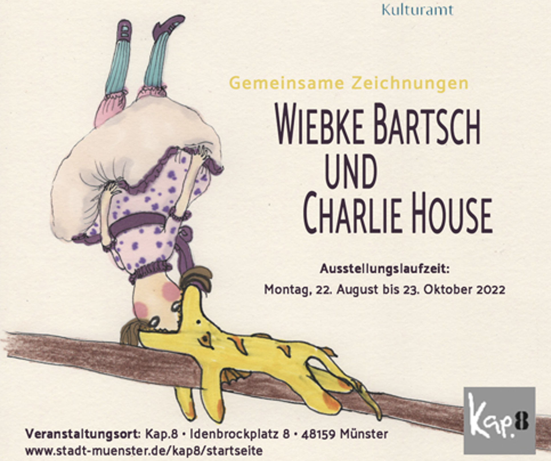 Eventbild für Wiebke Bartsch und Charlie House /// Gemeinsame Zeichnungen