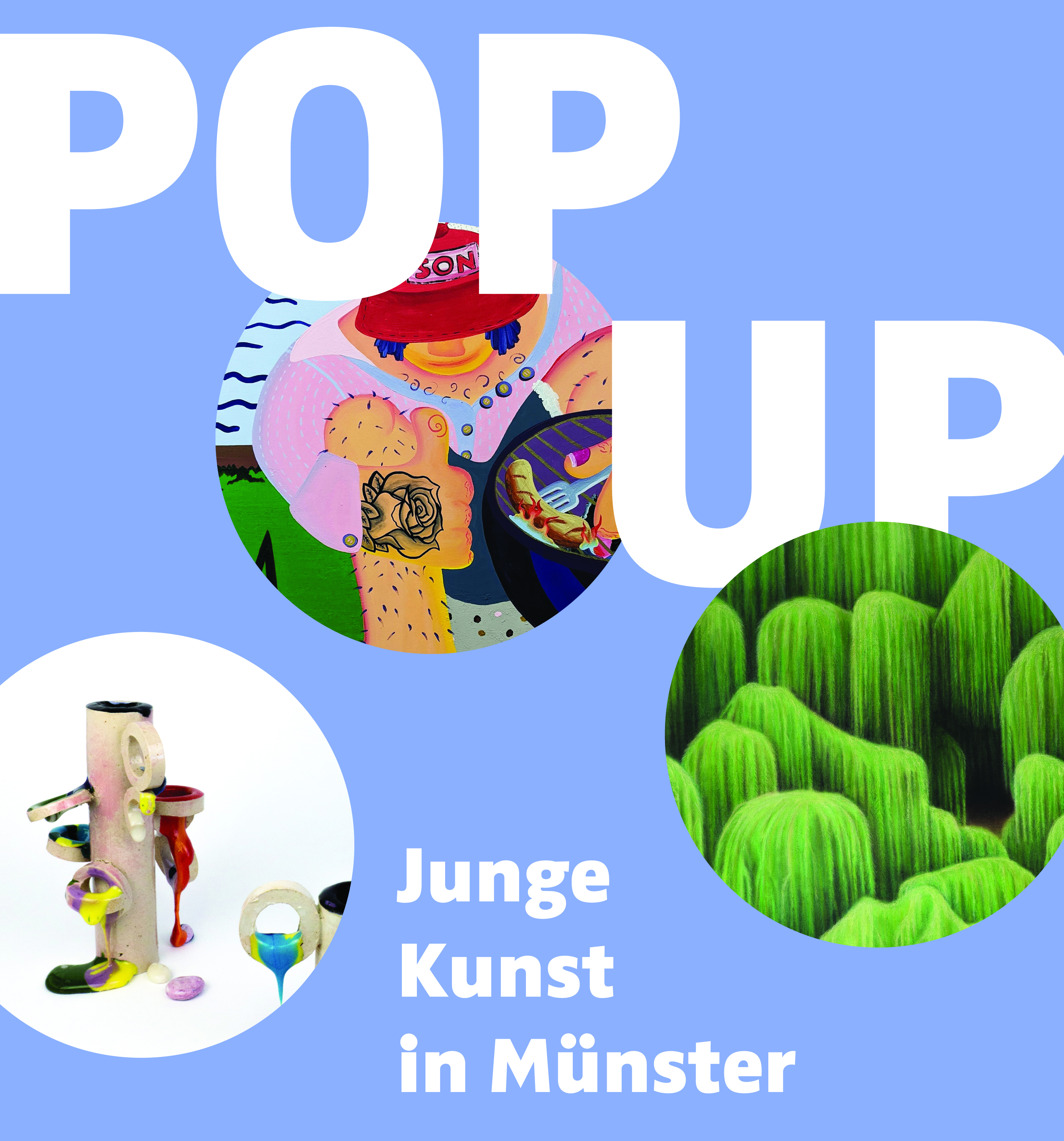 Eventbild für POP UP 2023 – Wieder Ausstellung junger Gegenwartkunst im VolksbankForum Münster