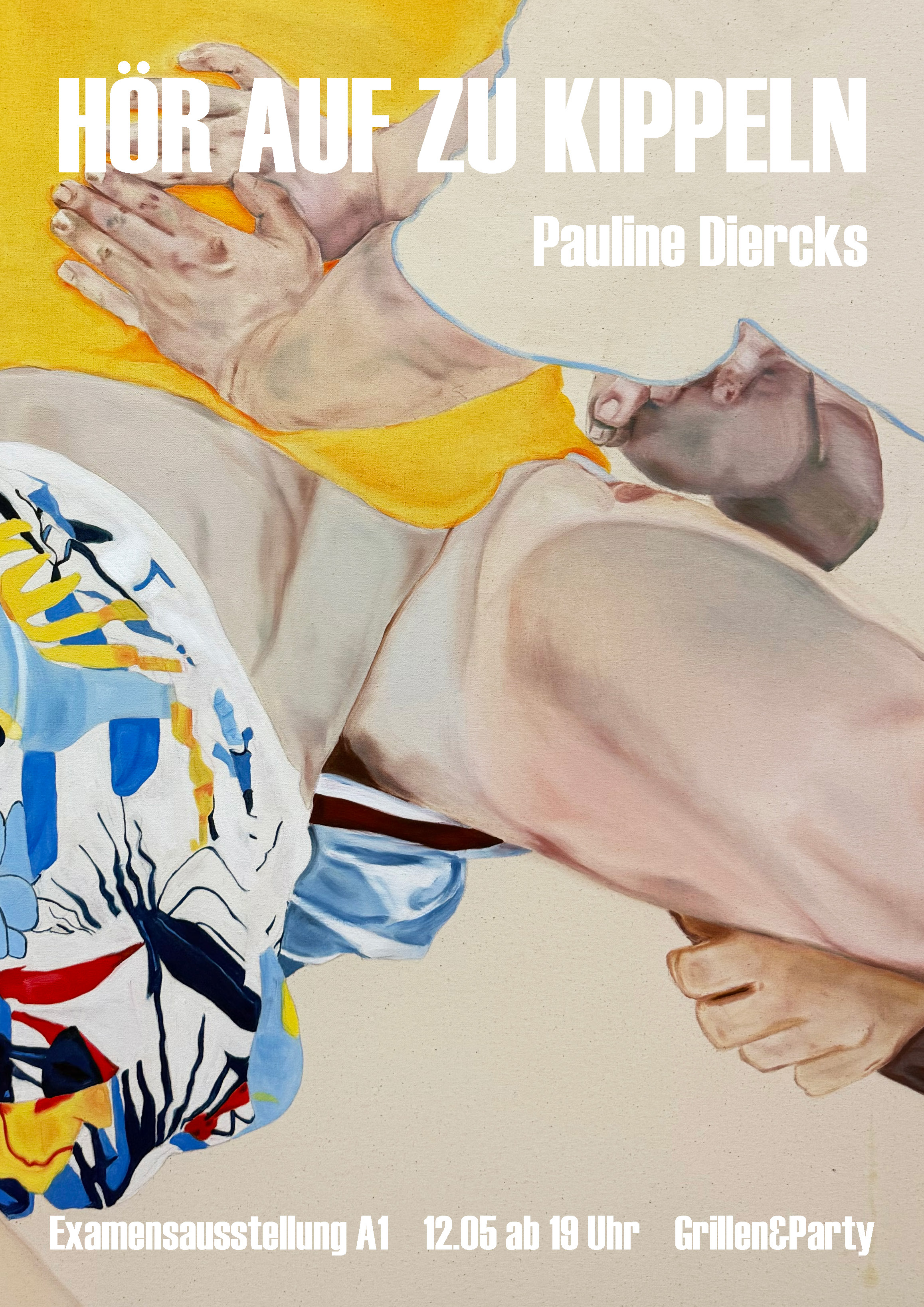 Eventbild für Examensausstellung: Pauline Diercks /// HÖR AUF ZU KIPPELN