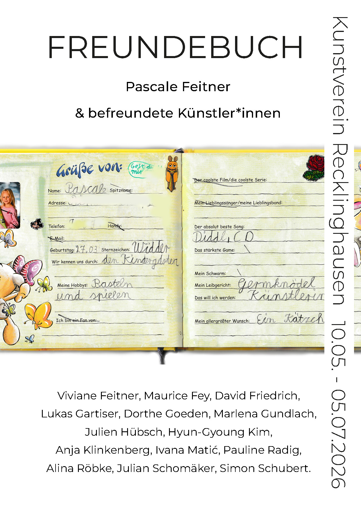 Eventbild für Pascale Feitner u.a. /// Freundebuch