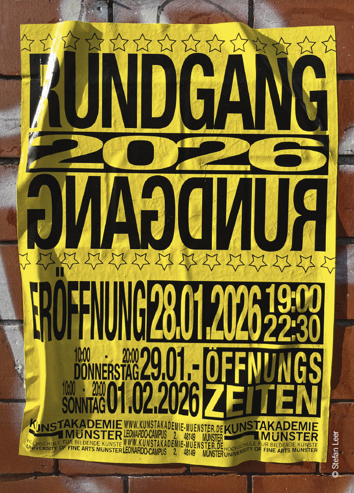 Eventbild für +++ Save the date +++ Rundgang 2026