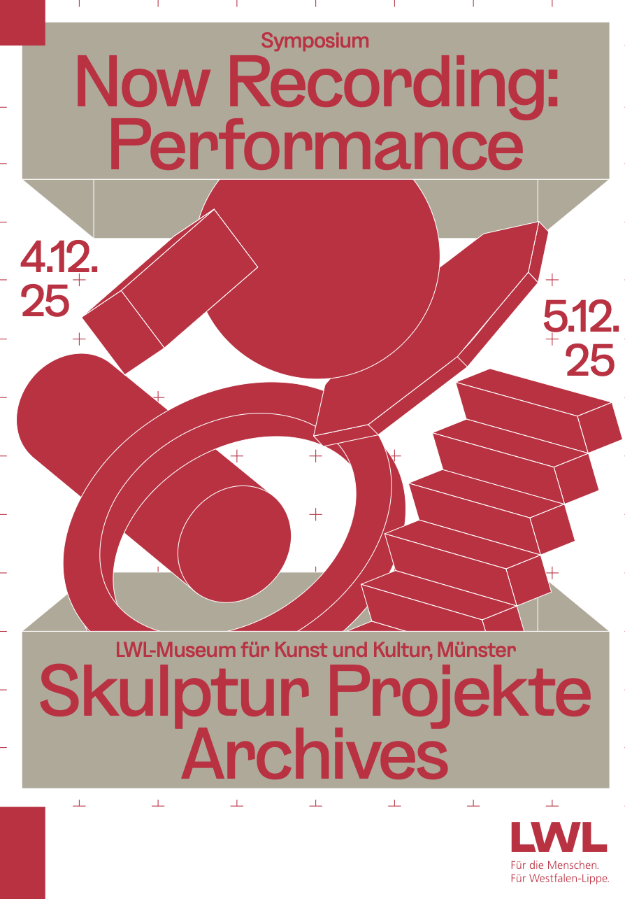 Eventbild für Symposium /// Now Recording: Performance /// Skulptur Projekte Archives
