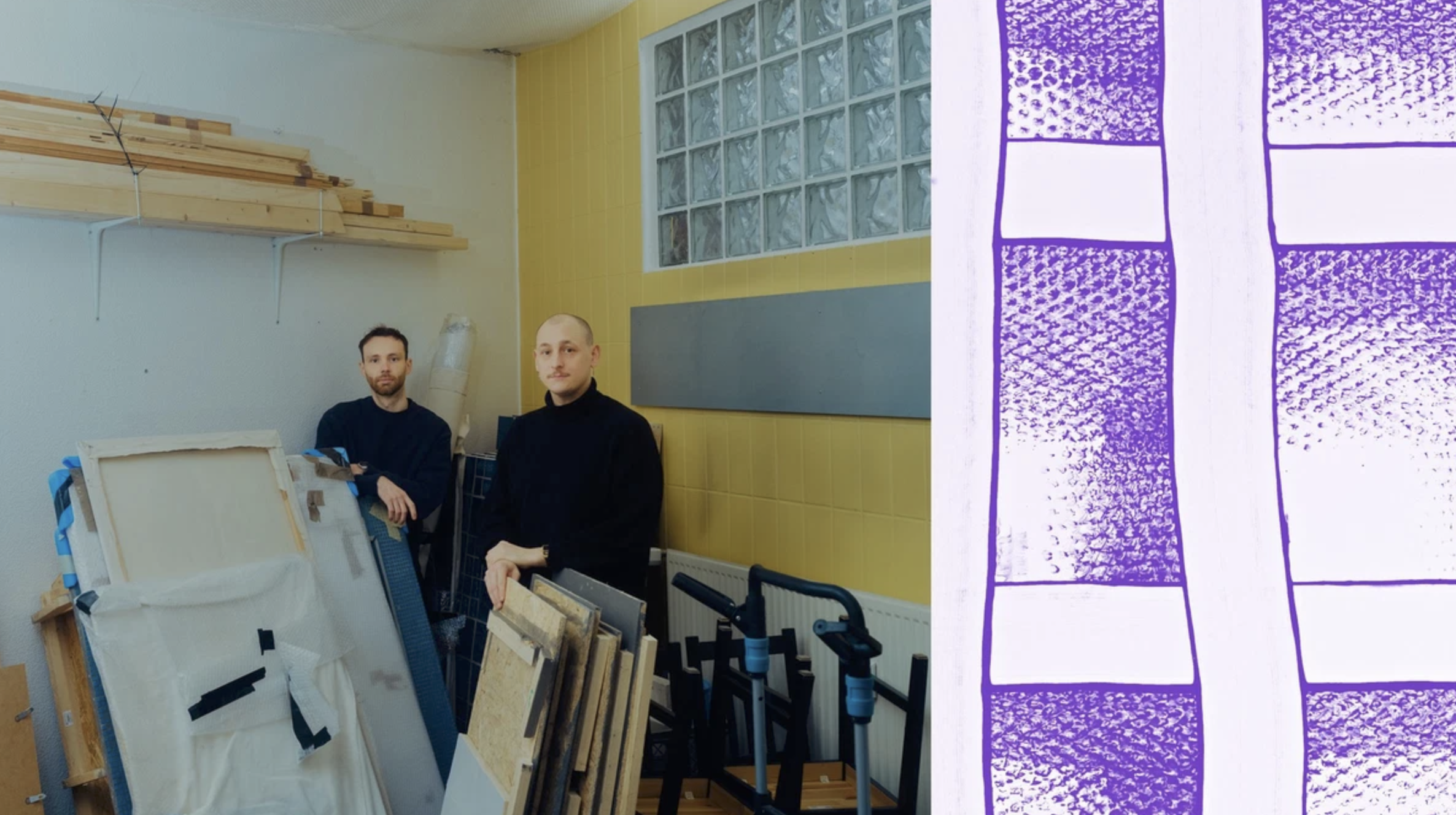 Eventbild für ATELIERBESUCH I: Atelier. mit Jamin Pamin und Aron Schmidtke