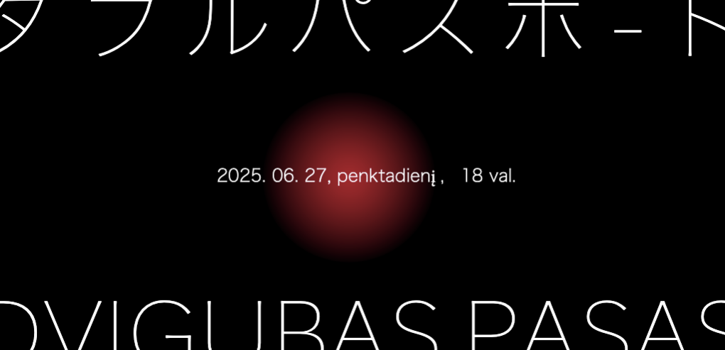 Eventbild für Satomi Edo u.a. /// Doppelpass – ‚ME‘ – Im Koffer verpackt