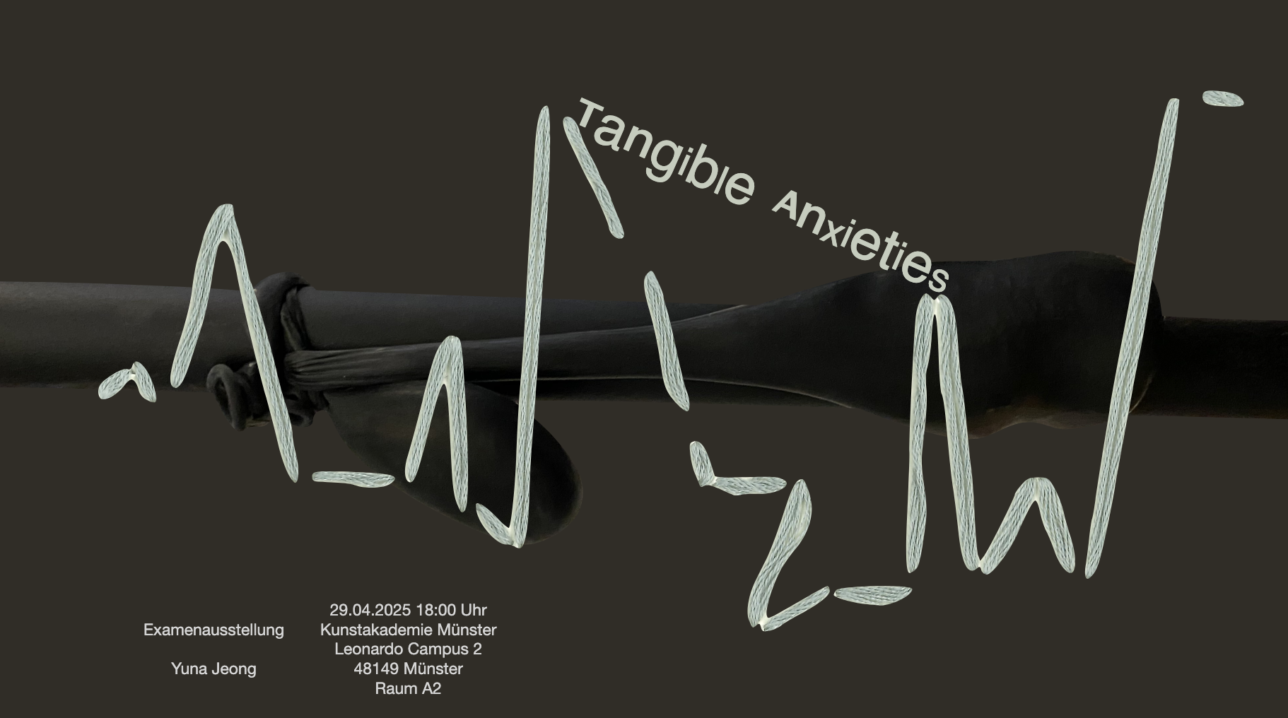 Eventbild für Yuna Jeong /// Tangible Anxieties /// Examensausstellung