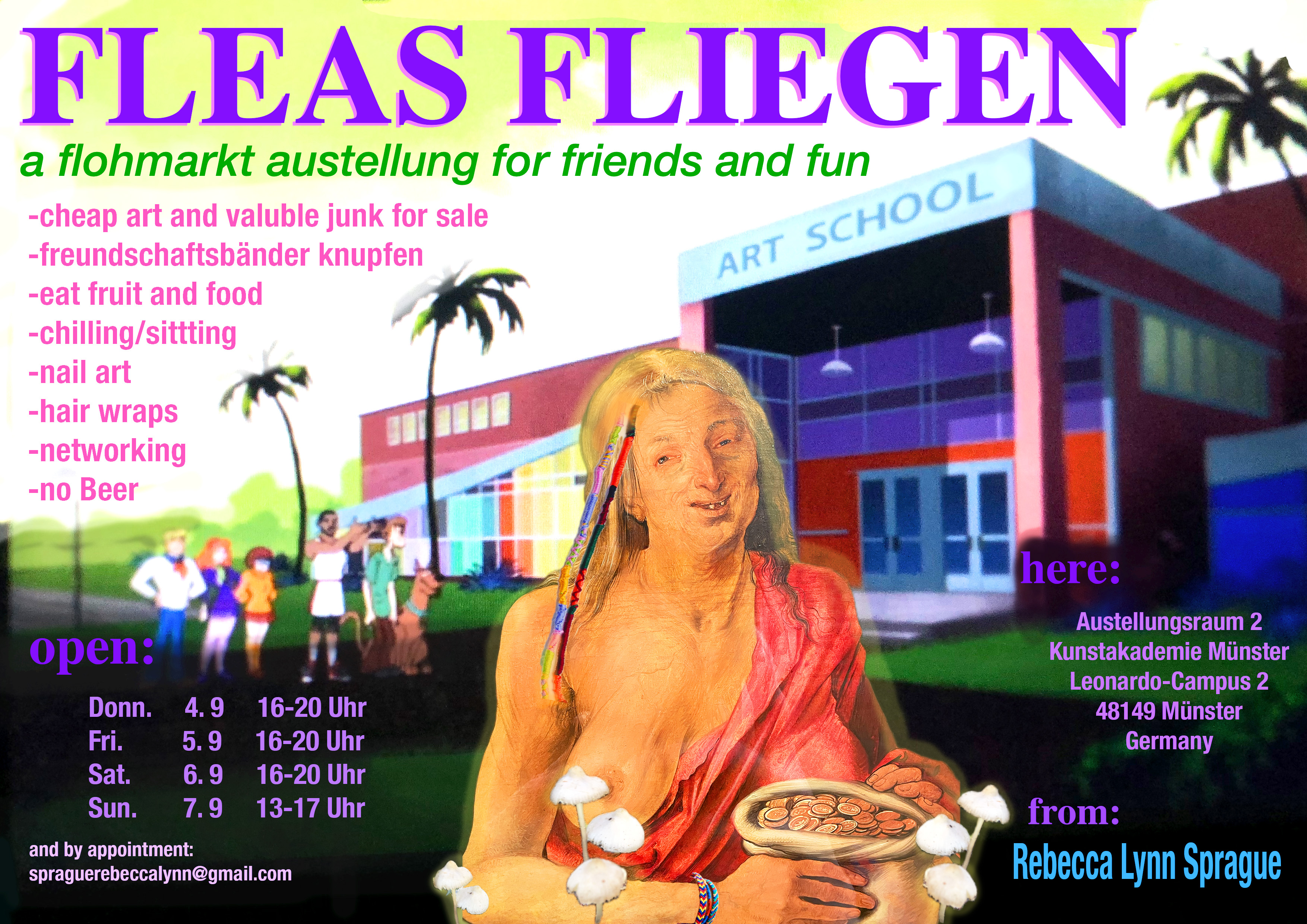 Eventbild für Rebecca Lynn Sprague /// FLEAS FLIEGEN