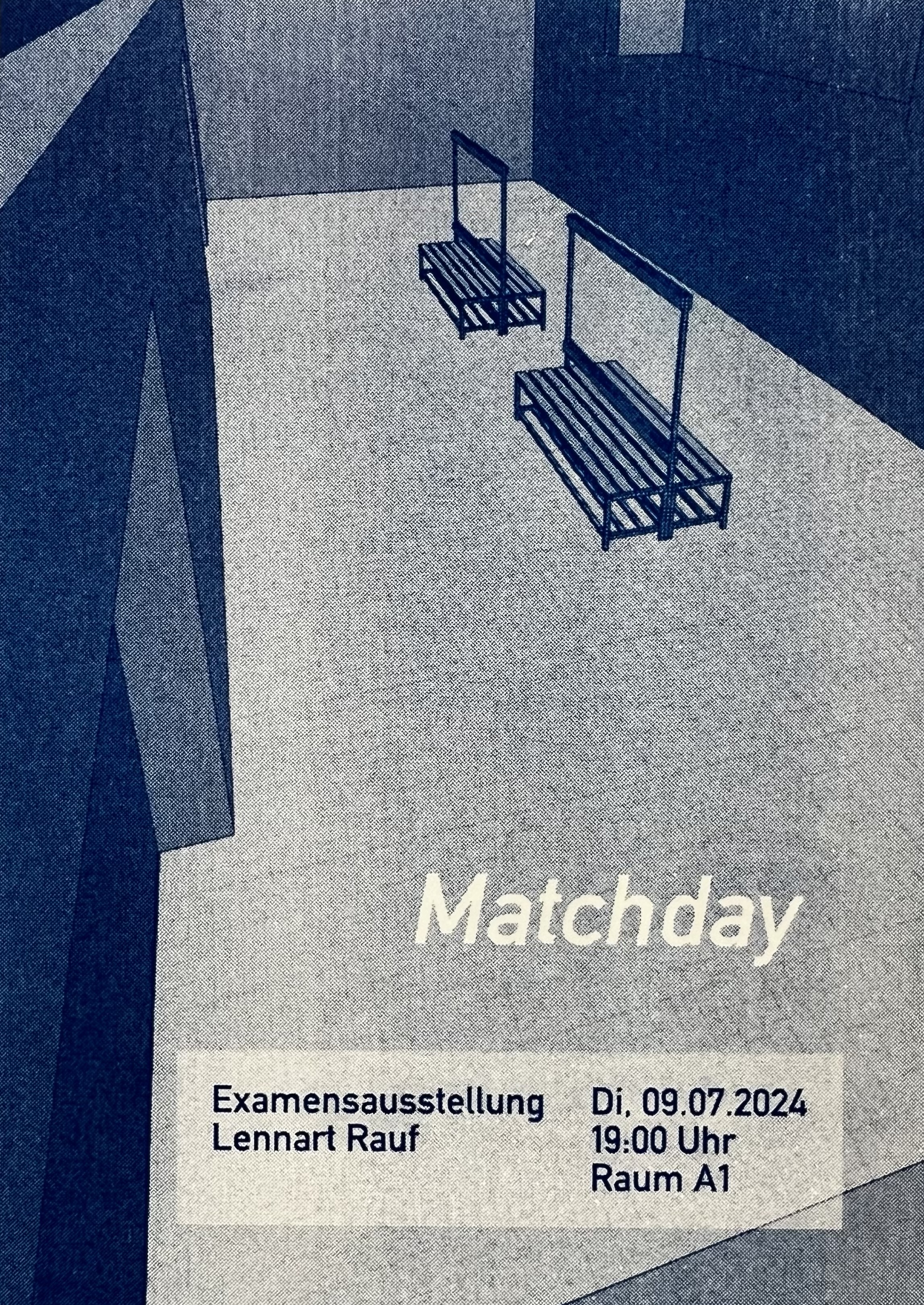 Eventbild für Examensausstellung /// Lennart Rauf /// Matchday
