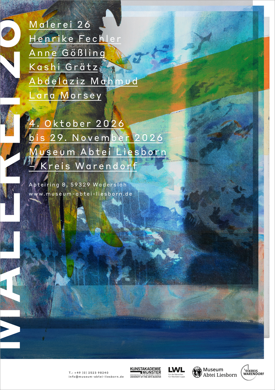 Eventbild für Henrike Fechler, Anne Gößling, Kashi Grätz, Abdelaziz Mahmud und Lara Morsey /// Malerei 26