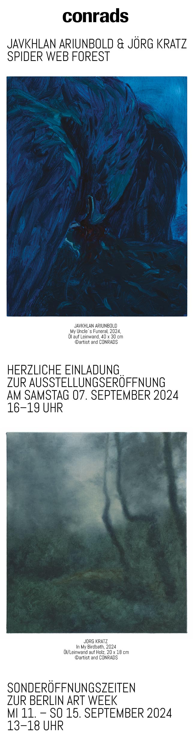 Eventbild für Javkhlan Ariunbold & Jörg Kratz /// Spider Web Forest
