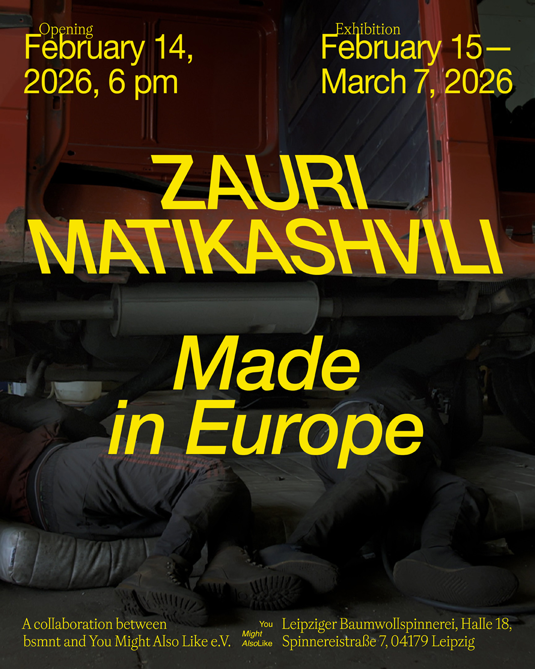 Eventbild für Zauri Matikashvili /// Made in Europe