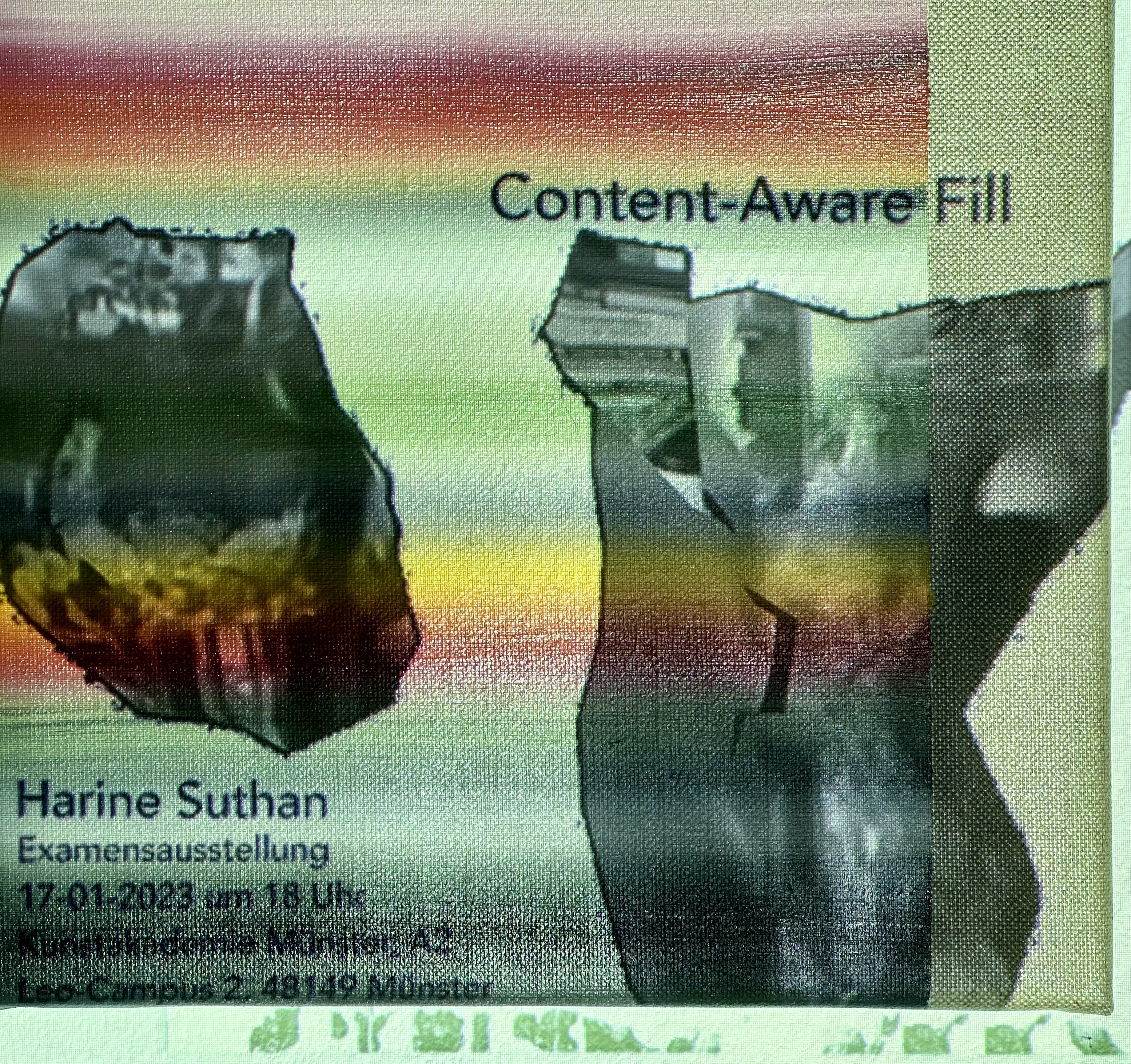 Eventbild für Harine Suthan /// Examensausstellung /// Content-Aware Fill