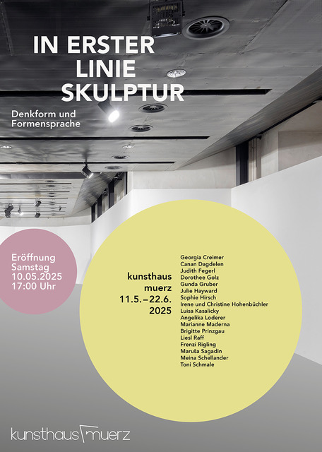 Eventbild für In erster Linie Skulptur /// Denkform und Formensprache