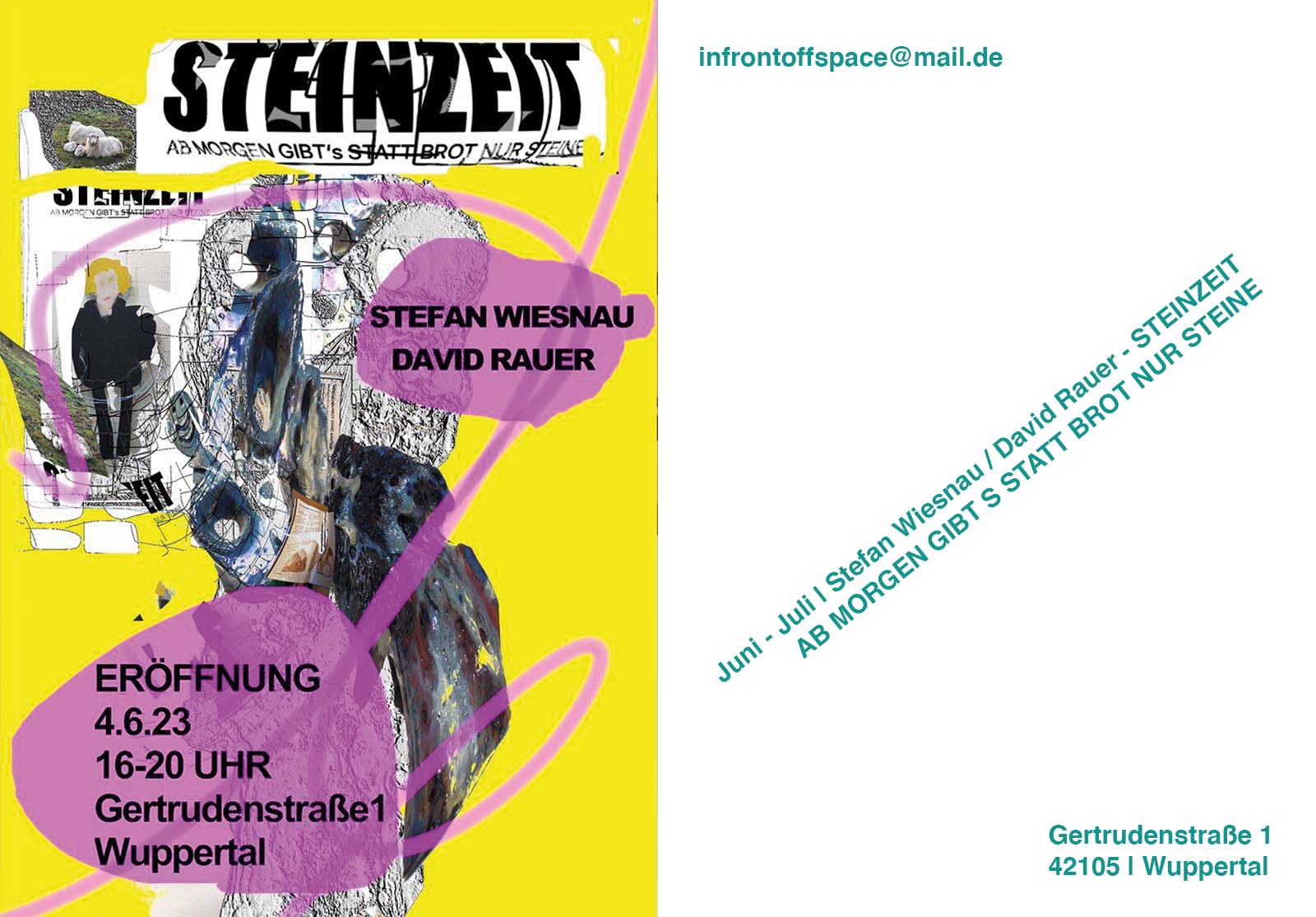 Eventbild für Stefan Wiesnau und David Rauer /// Steinzeit